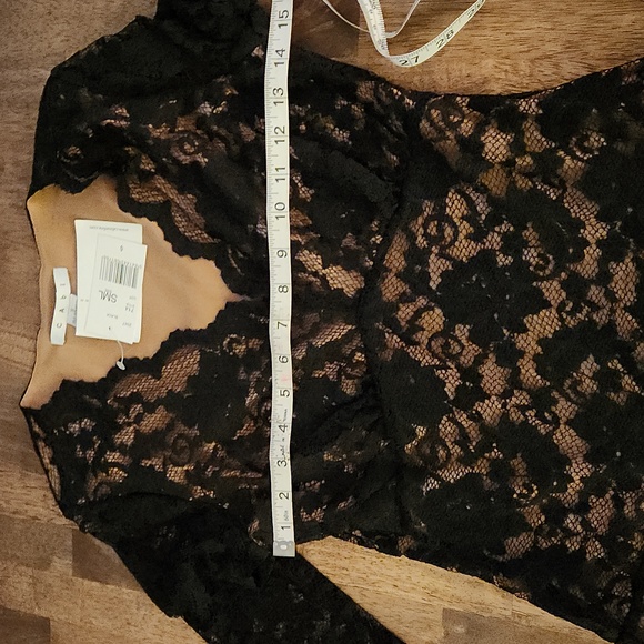 NWT CAbi Black Lace Dress - Size Small - Picture 13 of 16